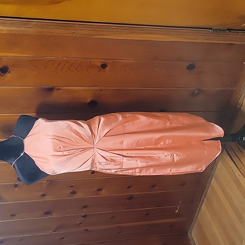 NWT Reiss Paola Midi Cocktail Dress in Coral Pink Size 6
